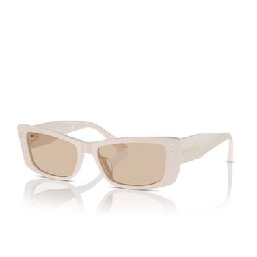 Lunettes de soleil Jimmy Choo JC5002BU 500893 white - Vue trois quarts