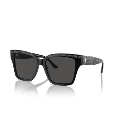 Jimmy Choo JC5003 Sunglasses 503687 black glitter - three-quarters view