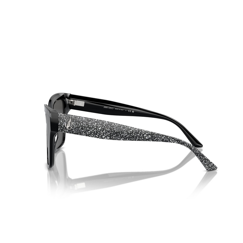 Lunettes de soleil Jimmy Choo JC5003 503687 black glitter - 3/4