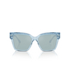 Lunettes de soleil Jimmy Choo JC5003 50387C transparent azure glitter - Vignette du produit 1/4