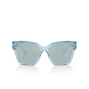 Jimmy Choo JC5003 Sunglasses 50387C transparent azure glitter - front view