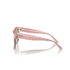 Jimmy Choo JC5003 Sonnenbrillen 5039/Z transparent pink glitter - Produkt-Miniaturansicht 3/4