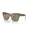 Lunettes de soleil Jimmy Choo JC5003 50405A transparent brown glitter - Vignette du produit 2/4