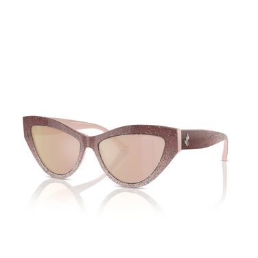 Jimmy Choo JC5004 Sunglasses 5047/Z pink gradient glitter - three-quarters view