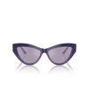 Gafas de sol Jimmy Choo JC5004 50482S violet gradient glitter - Miniatura del producto 1/4