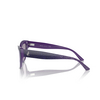 Lunettes de soleil Jimmy Choo JC5004 50482S violet gradient glitter - Vignette du produit 3/4