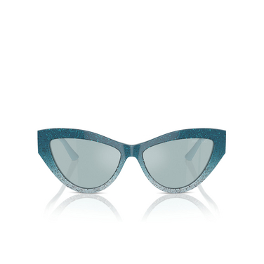 Jimmy Choo JC5004 Sunglasses 50497C azure gradient glitter - front view