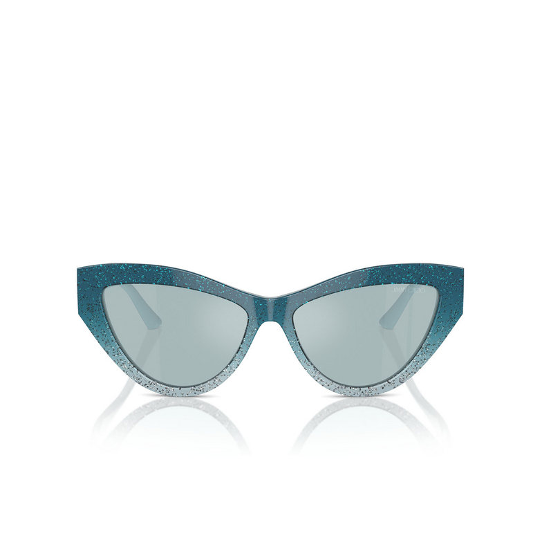 Lunettes de soleil Jimmy Choo JC5004 50497C azure gradient glitter - 1/4