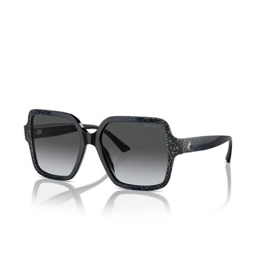 Jimmy Choo JC5005 Sunglasses 5041T3 black gradient glitter - three-quarters view