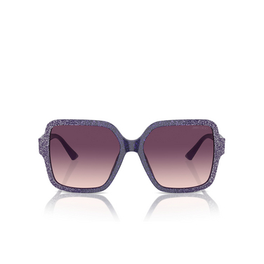 Jimmy Choo JC5005 Sunglasses 50447W violet gradient glitter - front view