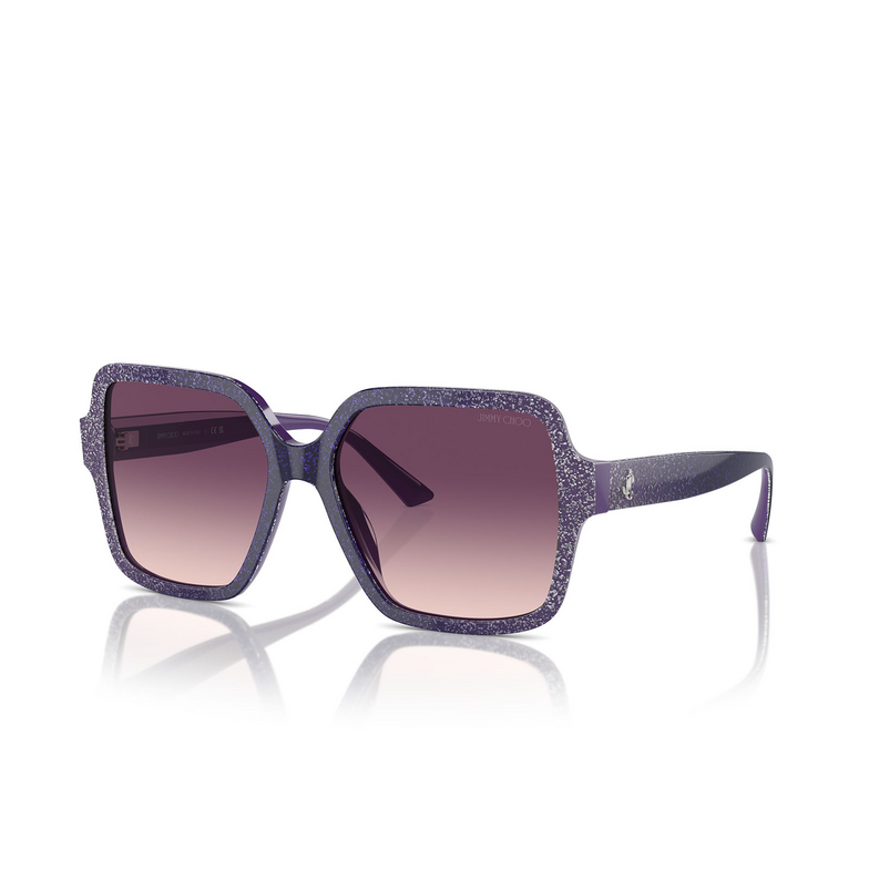 Jimmy Choo JC5005 Sunglasses 50447W violet gradient glitter - 2/4