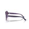 Lunettes de soleil Jimmy Choo JC5005 50447W violet gradient glitter - Vignette du produit 3/4