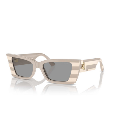 Lunettes de soleil Jimmy Choo JC5009 5030/1 beige / white - Vue trois quarts