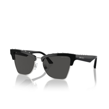 Jimmy Choo JC5014 Sunglasses 500087 black / silver - three-quarters view