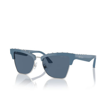 Jimmy Choo JC5014 Sunglasses 502080 blue / silver - three-quarters view