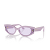 Occhiali da sole Jimmy Choo JC5015U 50211A violet - anteprima prodotto 2/4