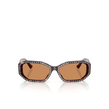 Lunettes de soleil Jimmy Choo JC5021BU 500273 havana / silver shade - Vue de face