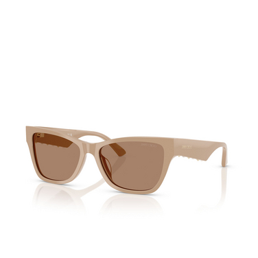 Jimmy Choo JC5024HU Sunglasses 505873 biscuit brown - three-quarters view