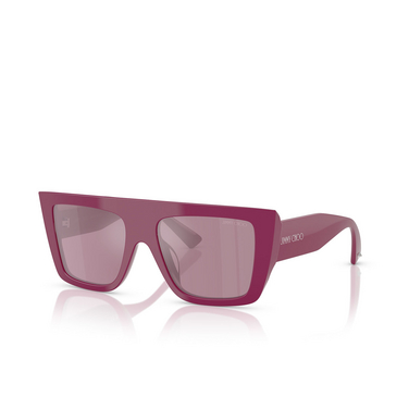 Lunettes de soleil Jimmy Choo JC5026U 5061AK boysenberry violet - Vue trois quarts