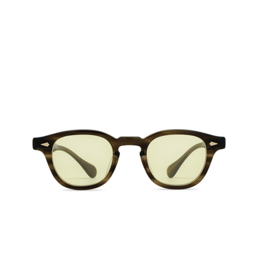 Julius Tart Optical AR Sunglasses OLIVE GREEN SASA - front view