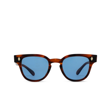 Lunettes de soleil Julius Tart Optical BRYAN SUN DEMI AMBER/BLUE - Vue de face