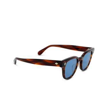 Lunettes de soleil Julius Tart Optical BRYAN SUN DEMI AMBER/BLUE - Vue trois quarts