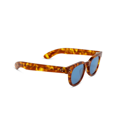 Julius Tart Optical FDR Sunglasses LIGHT TORTOISE - three-quarters view