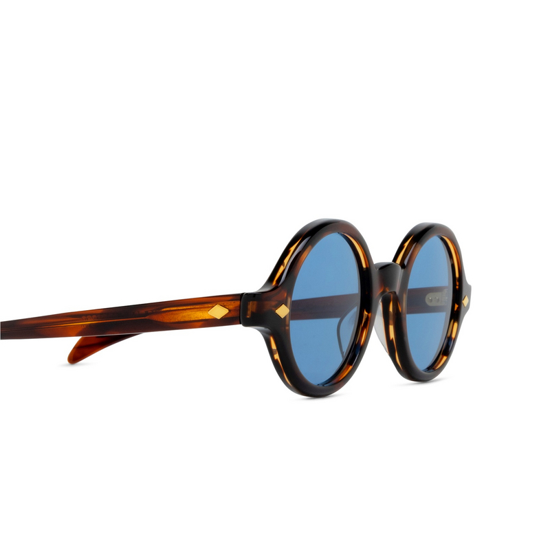 Julius Tart Optical ROUND EYE GOLD Sonnenbrillen DEMI AMBER - 3/4