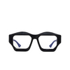 Gafas graduadas Kuboraum F4 BM AC black matt + handcraft finishing - Miniatura del producto 1/4