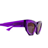 Kuboraum F5 Sunglasses AME amethyst - product thumbnail 3/4
