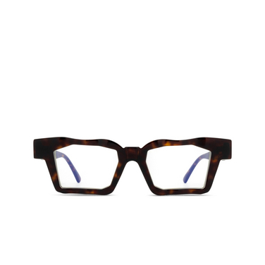 Lunettes de vue Kuboraum G1 TS havana - Vue de face