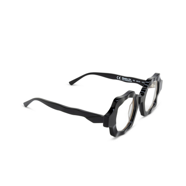 Gafas graduadas Kuboraum G4 BS black shine - Vista tres cuartos