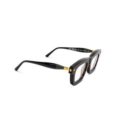 Gafas graduadas Kuboraum J2 TSA tortoise + military green + black shine - Vista tres cuartos