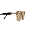 Kuboraum J6 Sunglasses CHP champagne + beige + black shine - product thumbnail 3/4