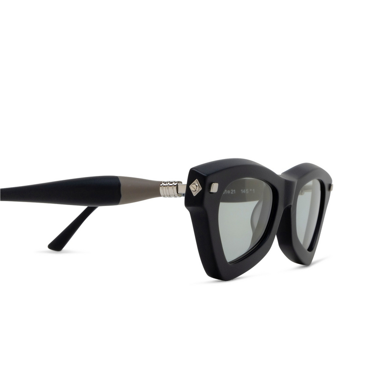 Kuboraum J7 Sunglasses BM black matt + warm grey + matt black - 3/4