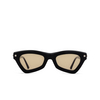 Kuboraum J7 Sunglasses BS black shine + ivory + black shine - product thumbnail 1/4