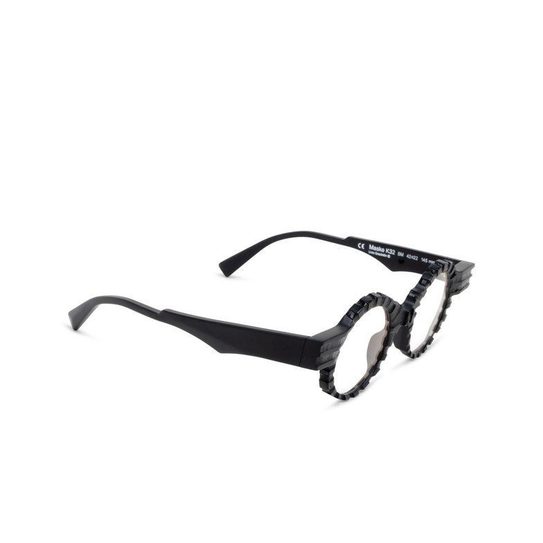 Lunettes de vue Kuboraum K32 BM AP black matt handcraft finishing - 2/4