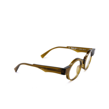 Kuboraum K32 Eyeglasses OL olive - three-quarters view