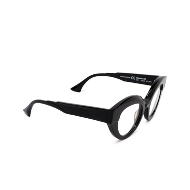 Kuboraum K35 Korrektionsbrillen BS black shine - Dreiviertelansicht