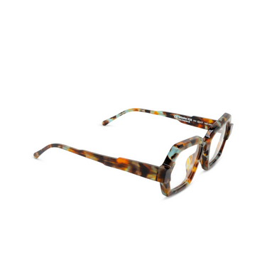 Gafas graduadas Kuboraum K38 HH havana mix - Vista tres cuartos