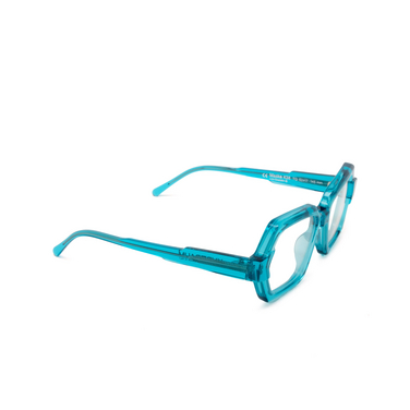 Kuboraum K38 Korrektionsbrillen TQ turquoise - Dreiviertelansicht