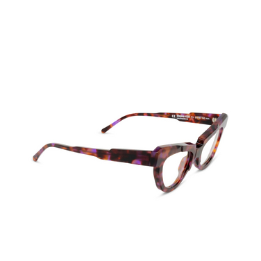 Lunettes de vue Kuboraum K39 TV violet tortoise - Vue trois quarts