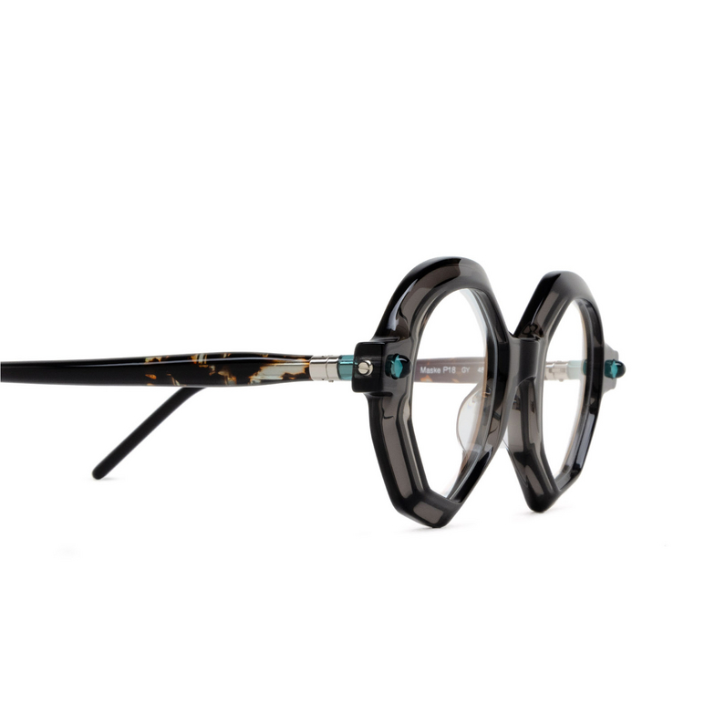 Kuboraum P18 Eyeglasses GY grey - 3/4