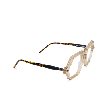 Kuboraum P19 Eyeglasses CMR cashmere - three-quarters view