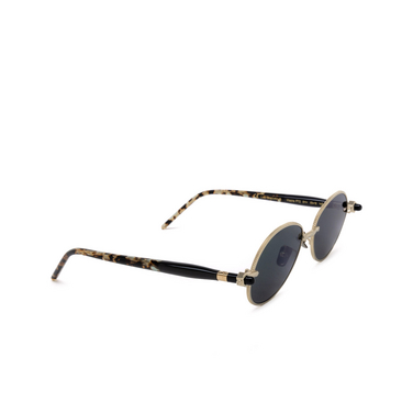 Kuboraum P72 Sunglasses GYH light gold & dark grey - three-quarters view