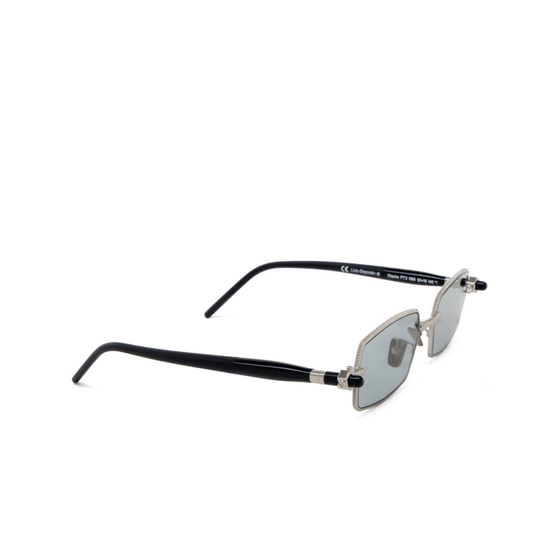 Kuboraum P73 Sunglasses SBB silver & black shine - 2/4