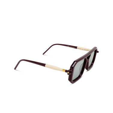 Kuboraum P8 Sunglasses DR dark red - three-quarters view