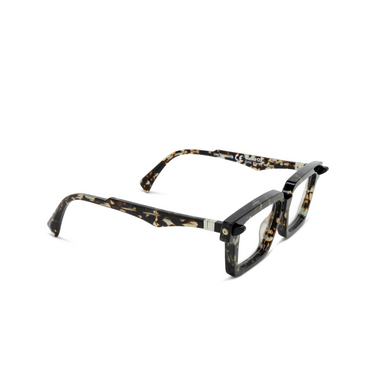 Kuboraum Q2 Eyeglasses GYH grey yellow havana - three-quarters view