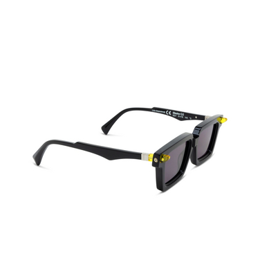 Kuboraum Q2 Sunglasses BSY black matt + shine - three-quarters view