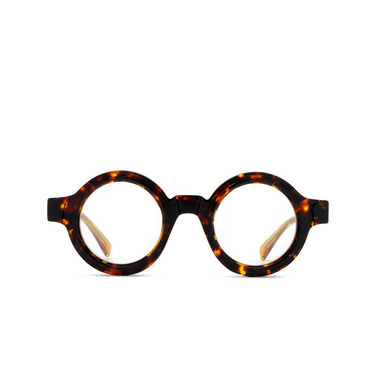 Occhiali da vista Kuboraum S2 TOR tortoise + transparent mustard - frontale